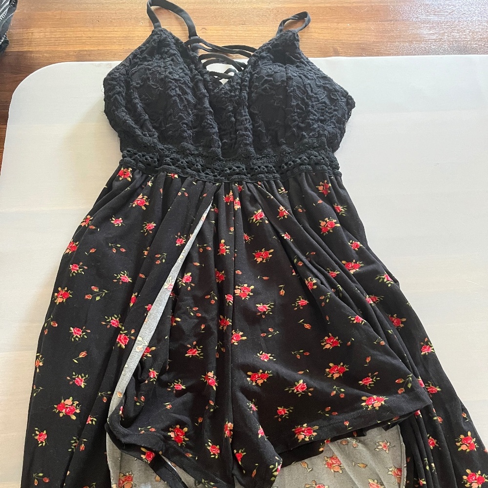 Maxi Floral Romper